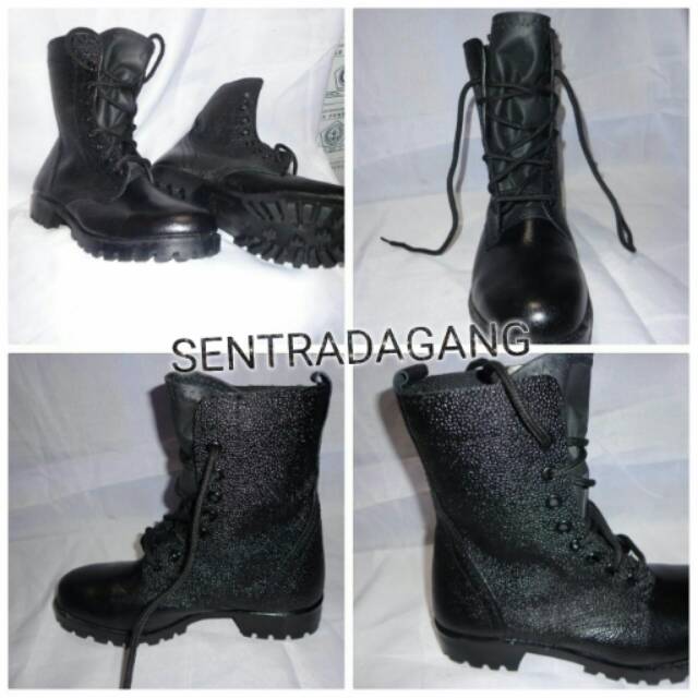 SEPATU PDL SECURITY KULIT JERUK