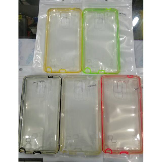 Softcase slim list warna samsung note 4