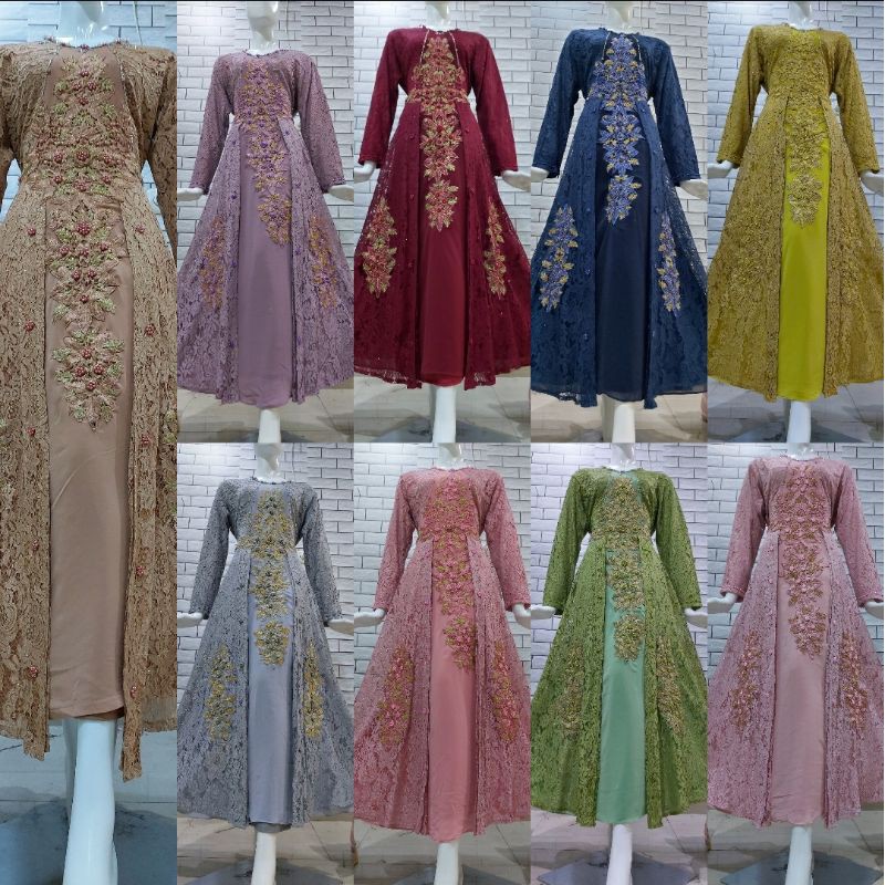 GAMIS BUNGA BRUKAT