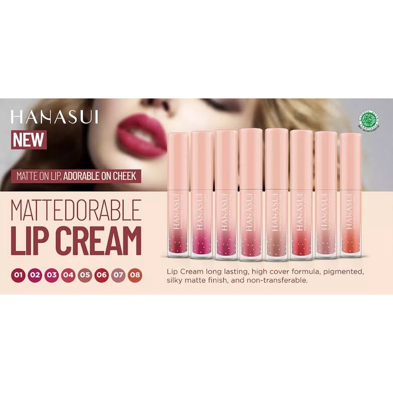 Hanasui Lipcream Mattedorable