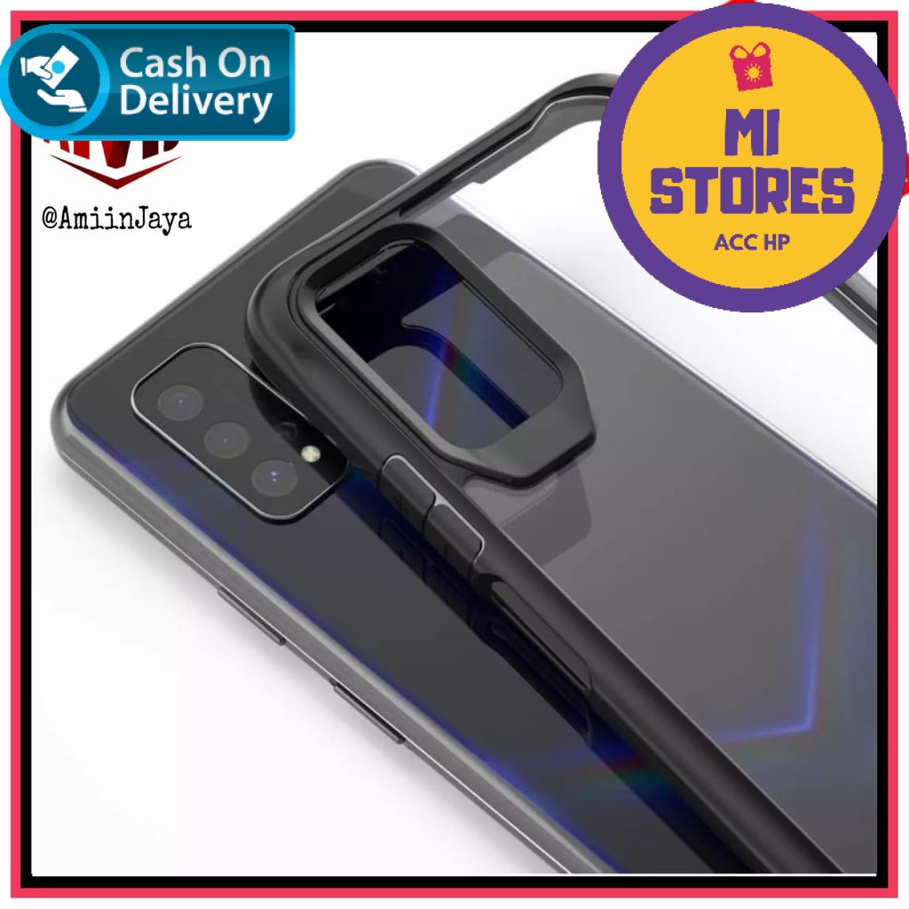 Case Samsung M30s Ipaky Shield Transparent Premium Softcase