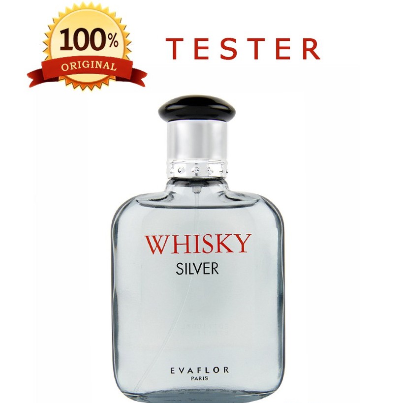 Evaflor Edt Whisky Silver Tester 100Ml