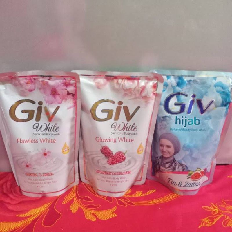 GIV BODY WASH REFIIL450ml