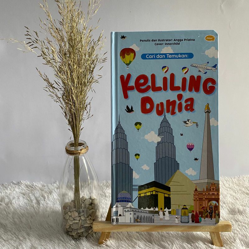 Buku boardbook Keliling Dunia