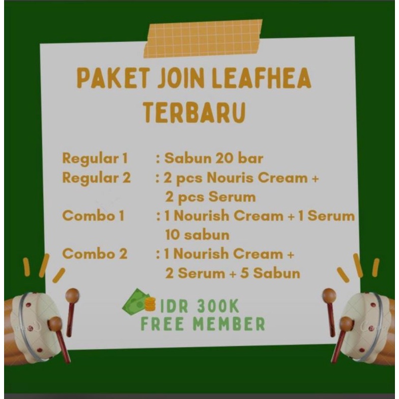 PAKET LEAFHEA TERBARU