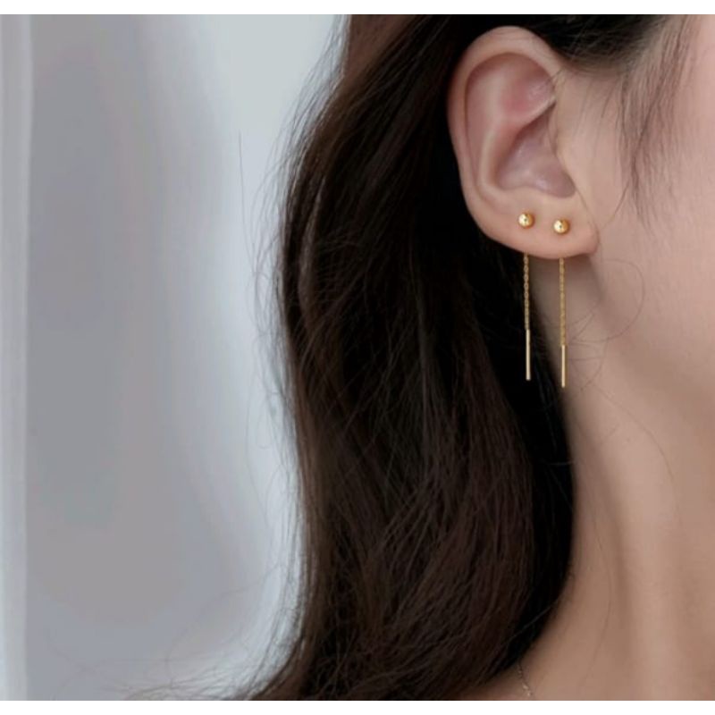 anting pentol Jurai panjang