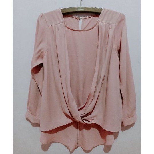 Blouse wanita_pink