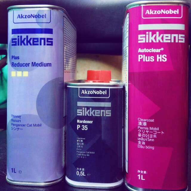 Clear Sikkens HS Satu set Reducer