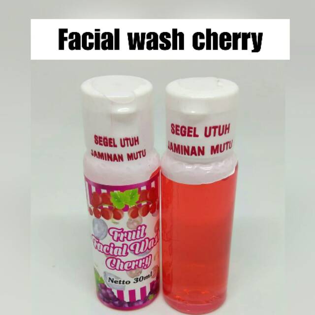 Fruit facial wash<br/>Cherry