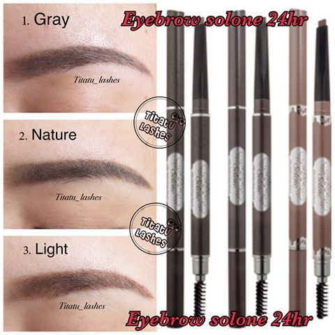 Titatulashes Eyebrow Pencil 24HOURS Solone