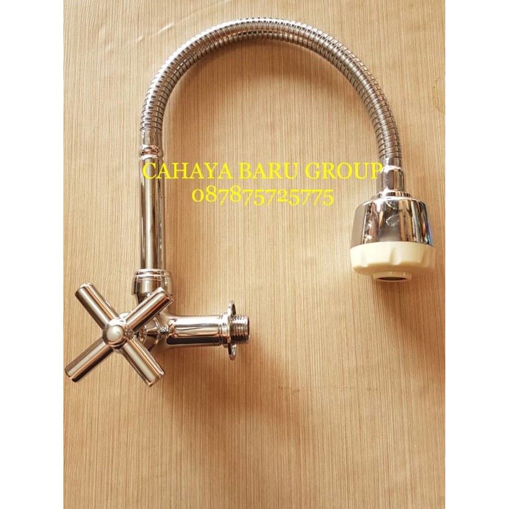 KRAN ANGSA FLEXIBLE SOLIGEN BRASS Diskon