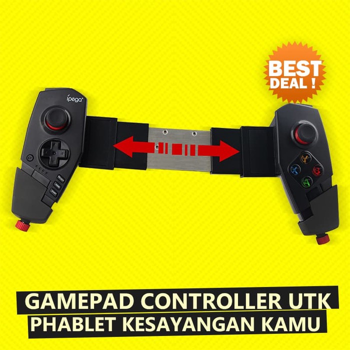 Stik Gamepad Wireless IPEGA 9055 for Android, Game PC, & VR Box