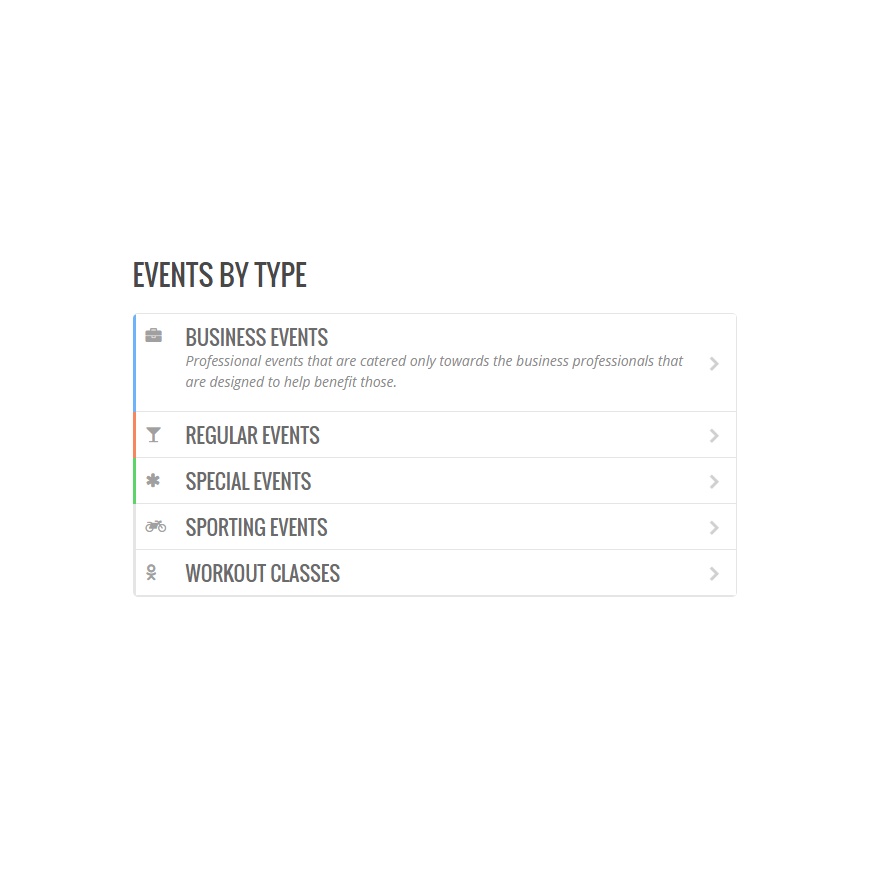 EventOn Lists and Items Add-on - GPL