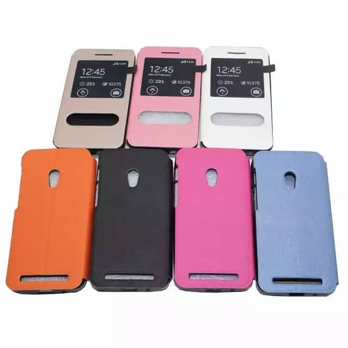Asus Zenfone 4s - Leather Flip Case Double Window