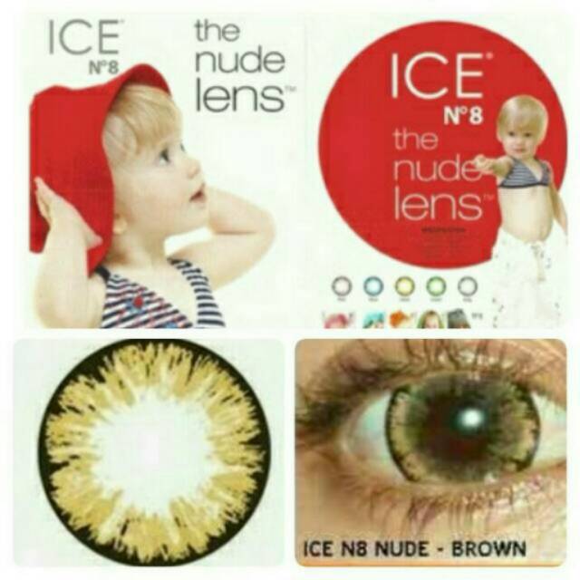 Softlens ice no 8 hazel