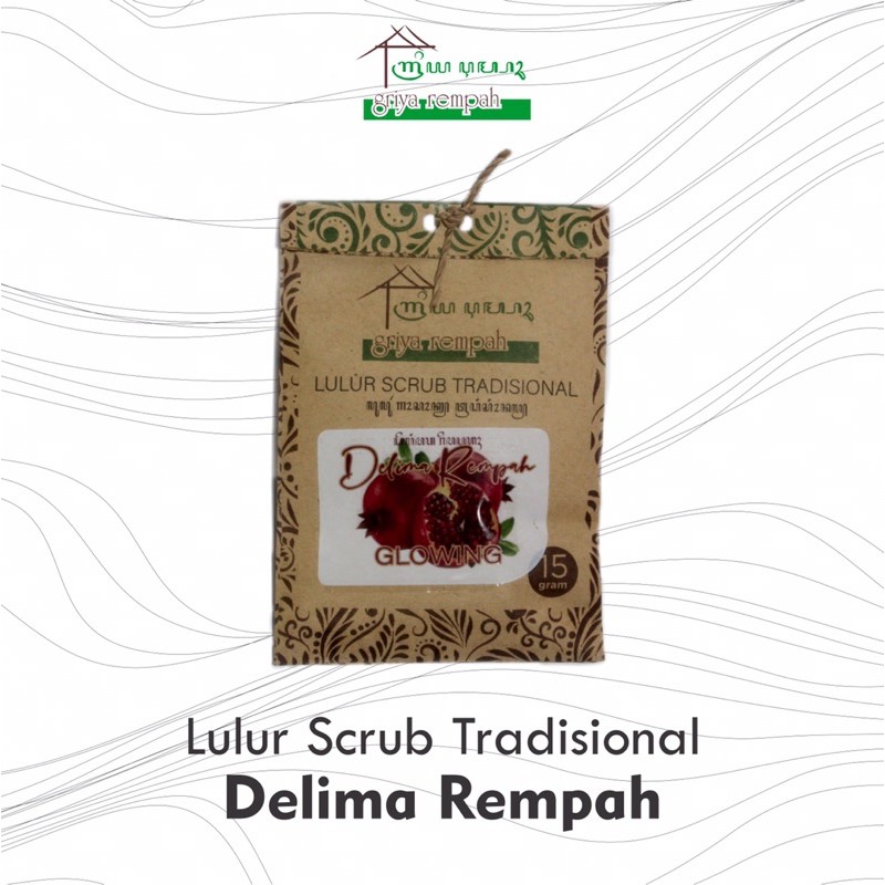 Lulur Scrub Delima Rempah