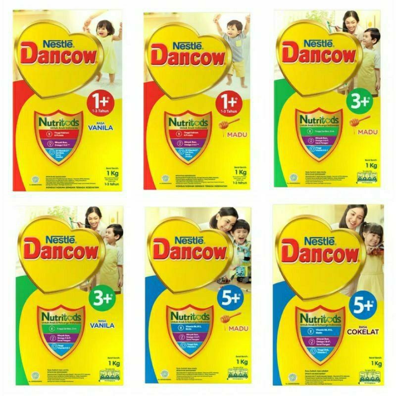dancow 1kg 1+,3+,5+