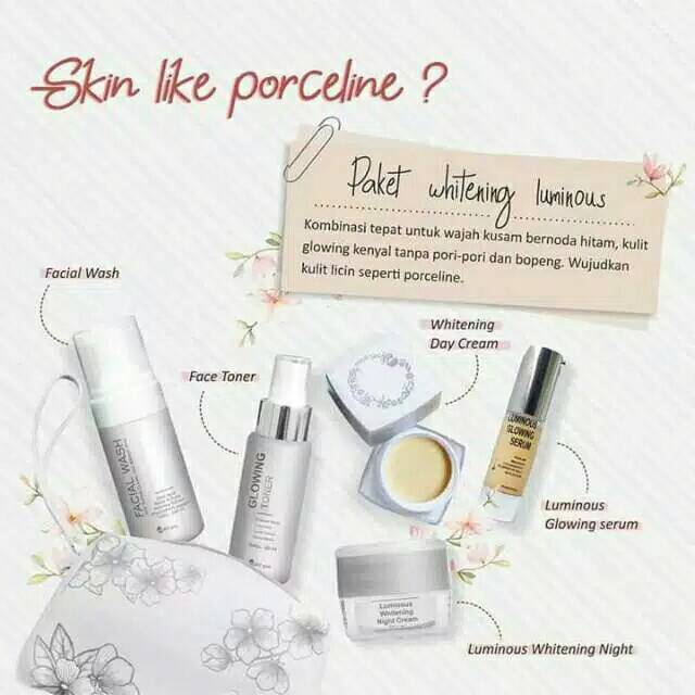 MSGLOW PAKET WHITENING LUMINOUS KOMPLIT