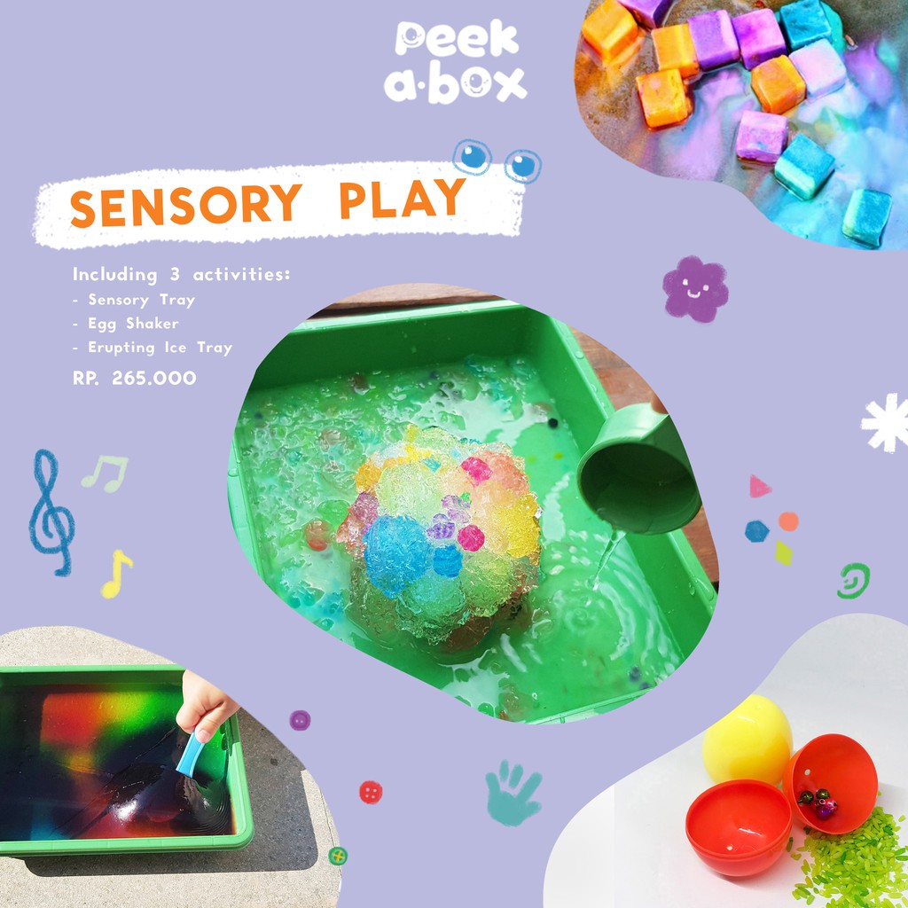 Peekabox Sensory Play