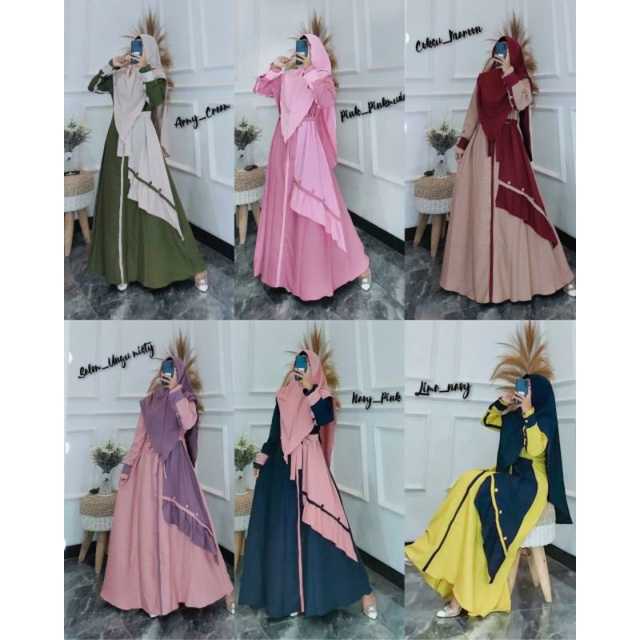 gamis itycrepe premium