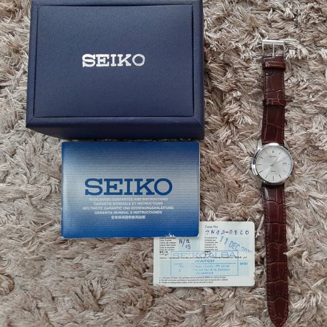 Seiko (Brown Leather