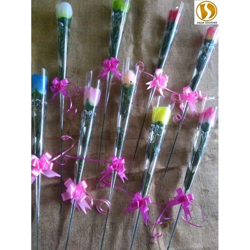 BUNGA MAWAR ARTIFICIAL PER TANGKAI / BUKET BUNGA WISUDA