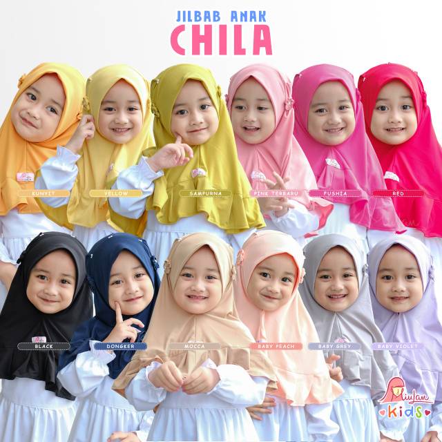 Jilbab anak chila