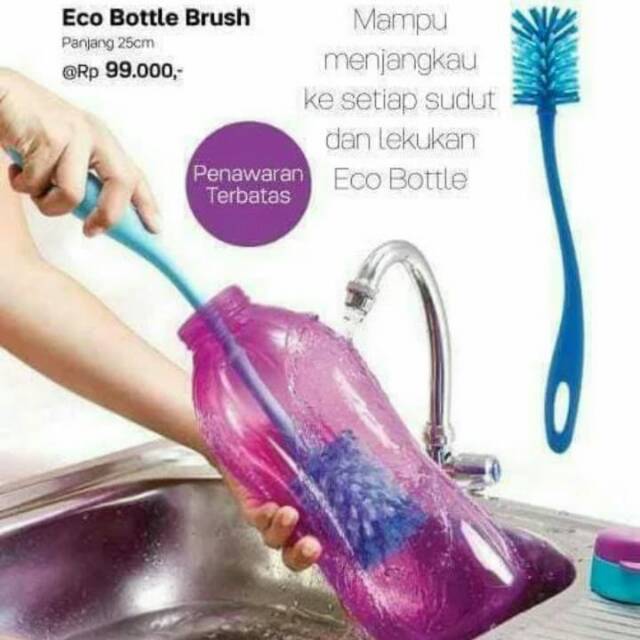 Eco brush sikat botol tupperware