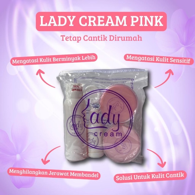 Lady cream pink