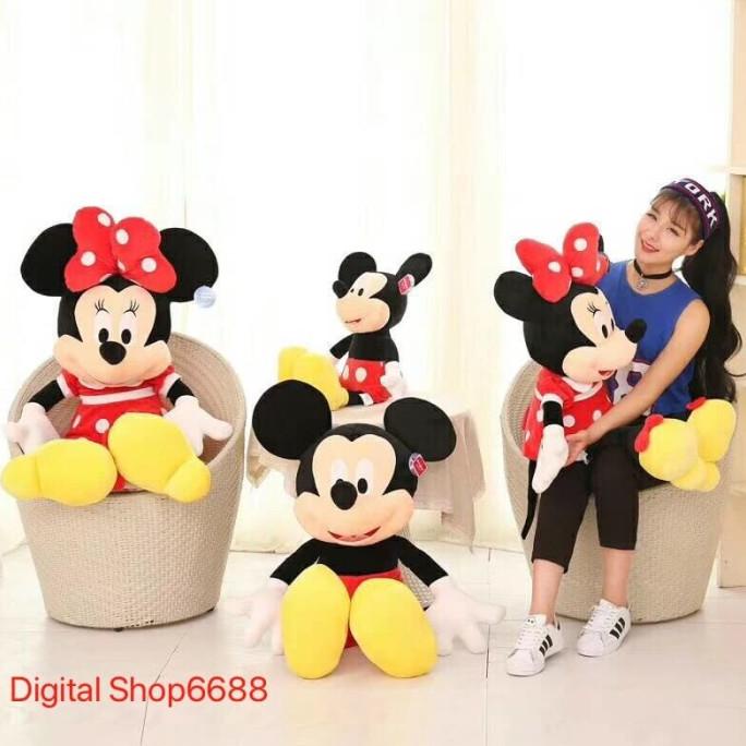 Boneka Mickey Mouse Ukuran 70Cm (100% Import)