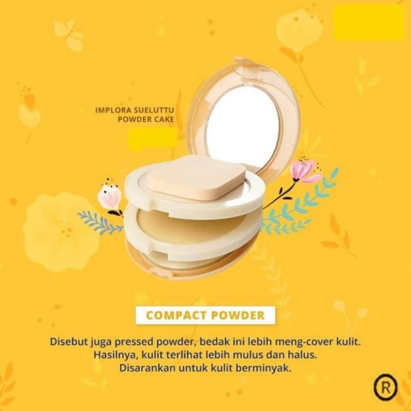 BEDAK 3IN1 IMPLORA COMPACT POWDER / BEDAK FOUNDATION (KODE 320)