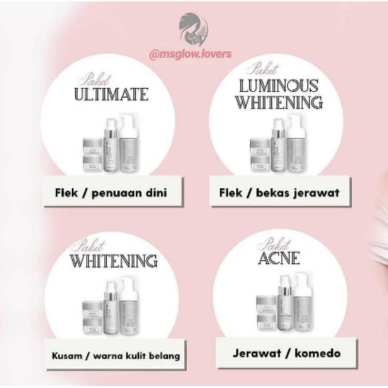 paket Ms glow original 100%