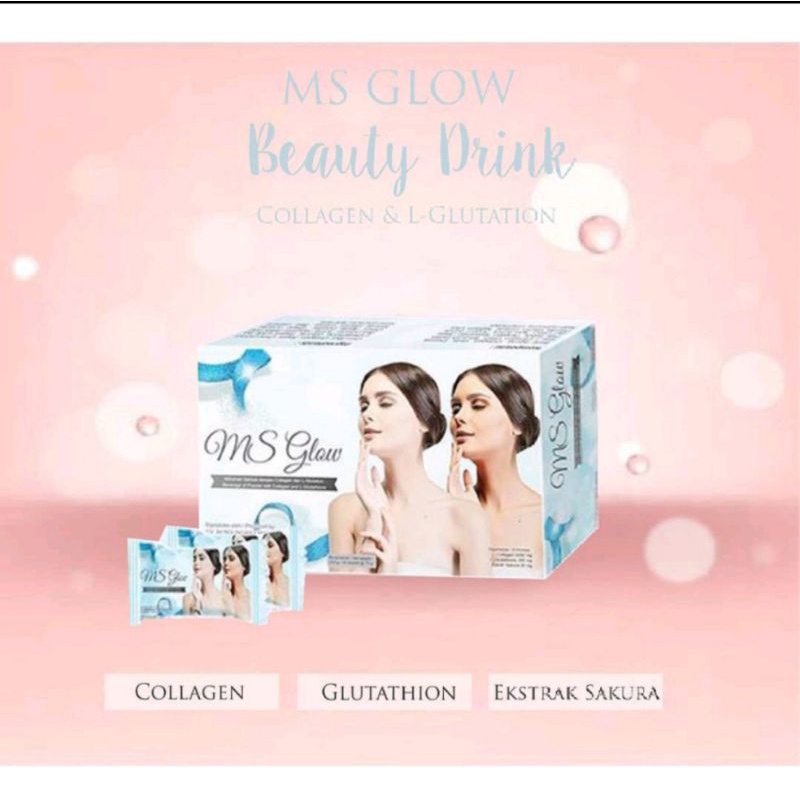 MSGLOW GLASSKIN DRINK
