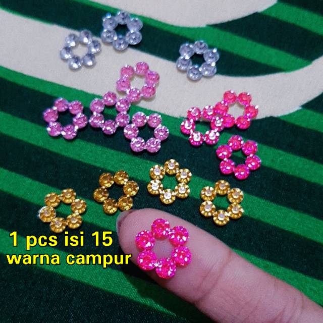 acc kupal bunga warna