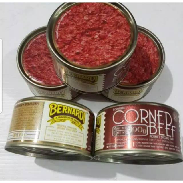 Corned beef BERNARDI kaleng 190gr
