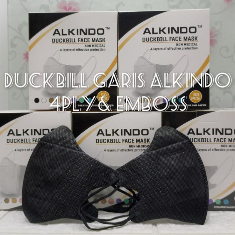 Duckbill Alkindo Hitam/Putih