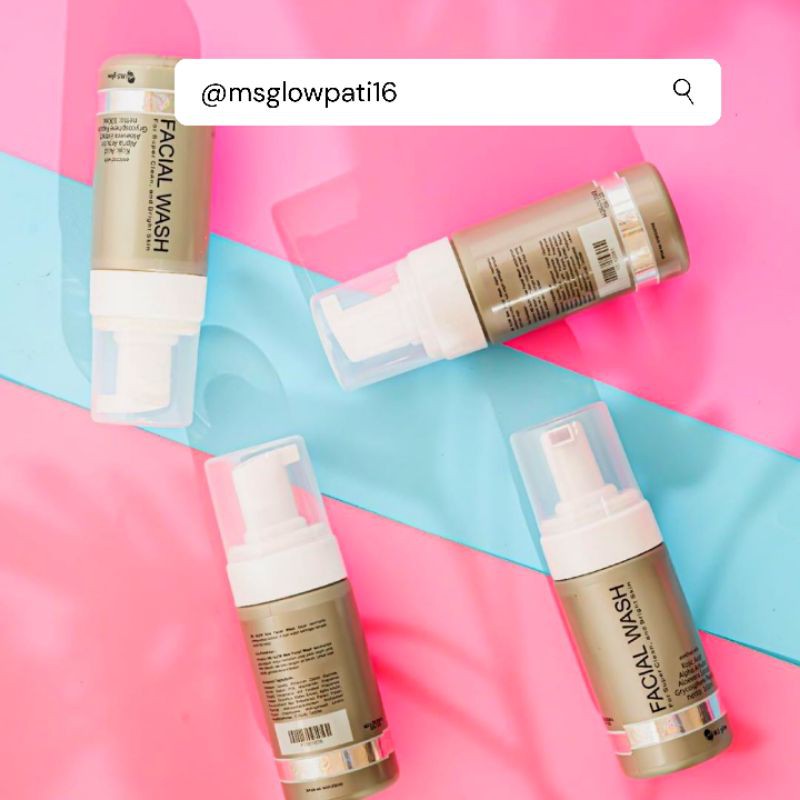 Facial wash MS glow #msglowpati