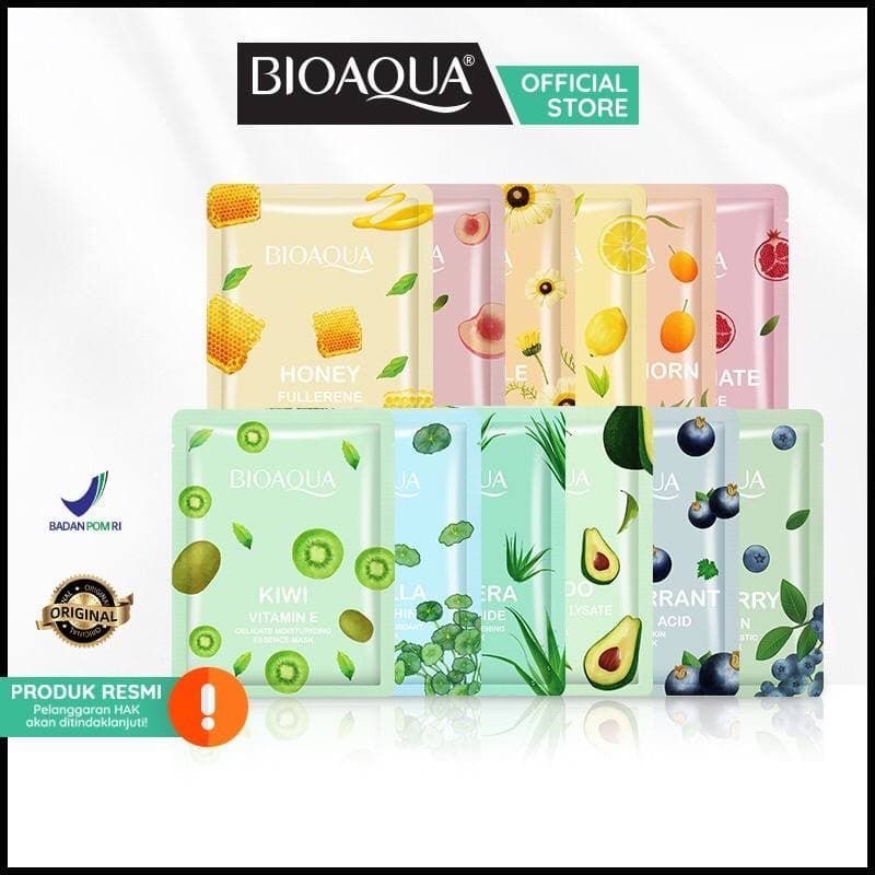 BIOAQUA SHEET MASK BPOM