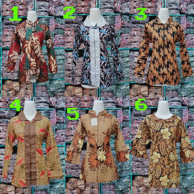 BLOUSE BATIK WANITA MURAH