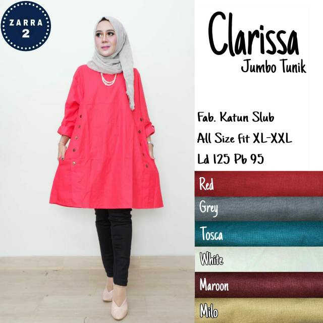 Clarissa Jumbo Tunik
