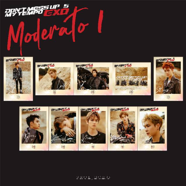 EXO POLAROID  MODERATO (ada TTD)