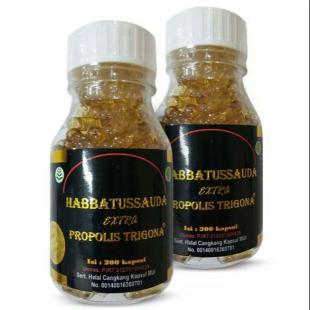 Habbatussauda Extra Propolis Trigona 200