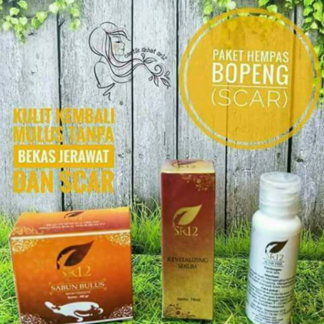 SR12 (paket hemat bopeng/scar)