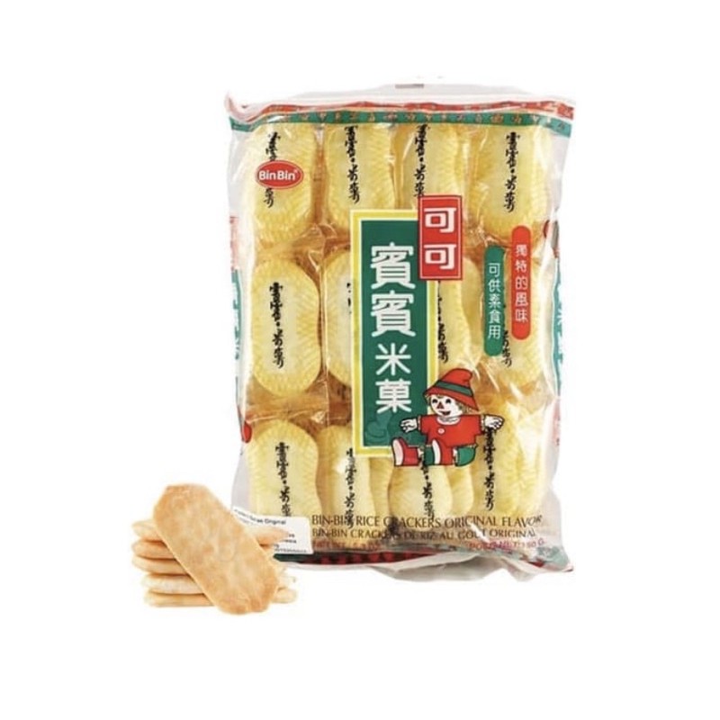 Bin bin rice crackers original 150 gr
