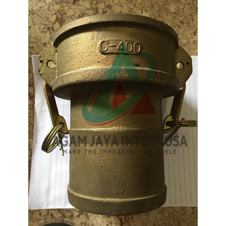 CAMLOCK KUNINGAN TYPE C 400 (4") BRASS