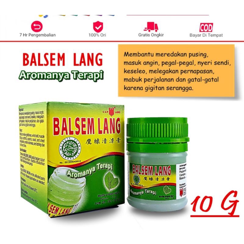 Balsem caplang 10gr