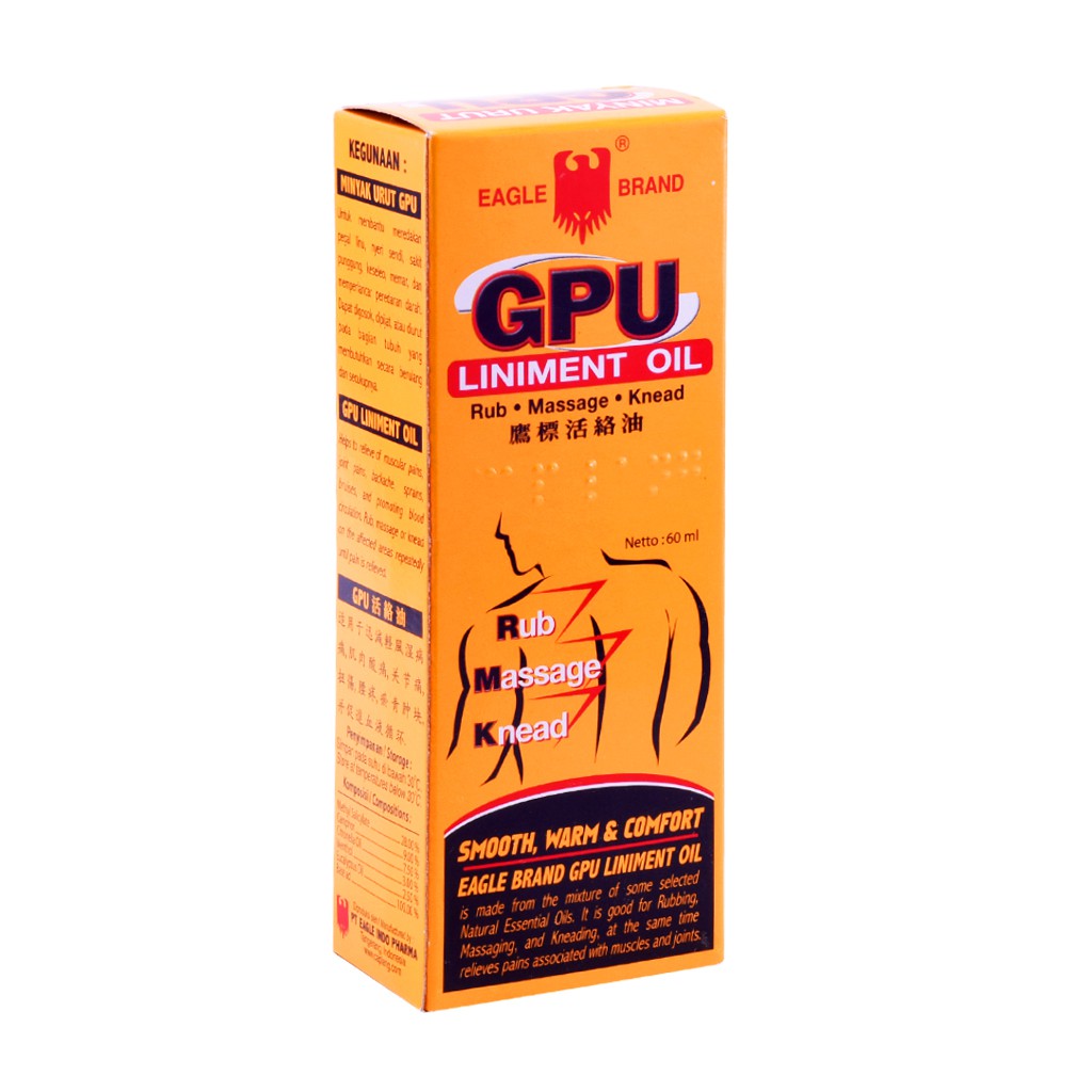Minyak Urut GPU 60 ml