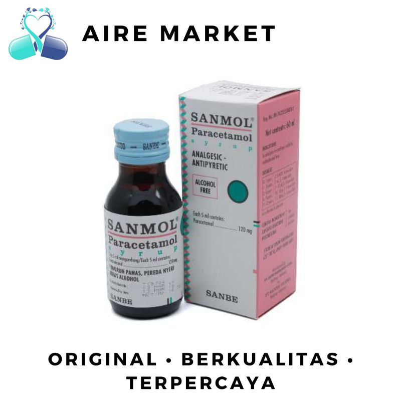 Sanmol Sirup 60 ml