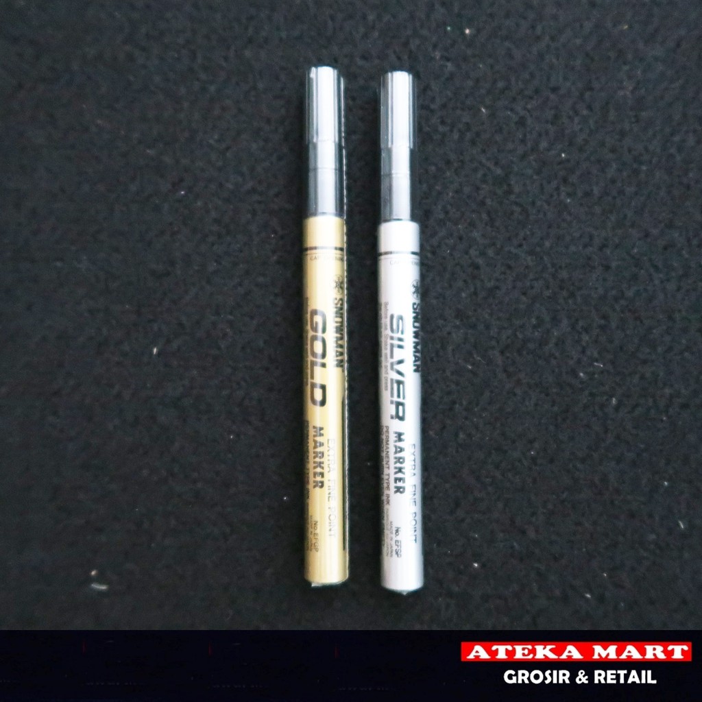 SNOWMAN SILVER MARKER EFSP-12