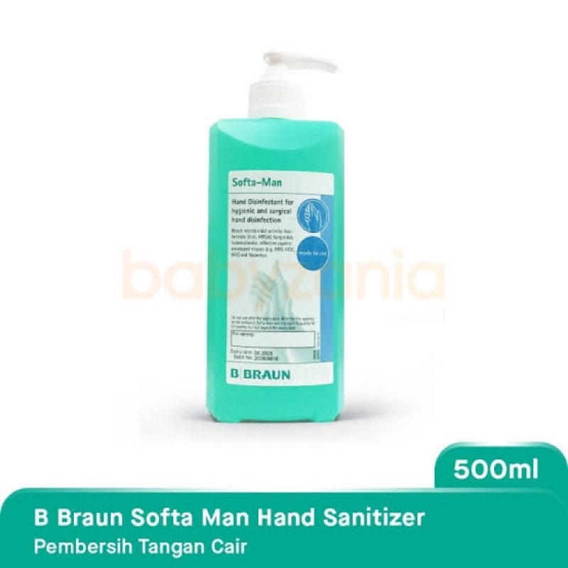 softaman b braun aseptic 500ml